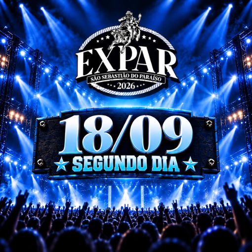 Event cover EXPAR 2026 - Grelo + Rayane e Rafaela (18/09)