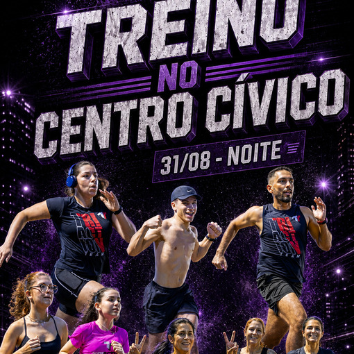 Event cover Treino no Centro Cívico 31/08/26 Noite - Moacir Ferrari 