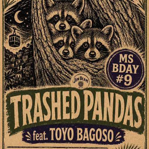 Event cover Gamboa in Blues - Trashed Pandas