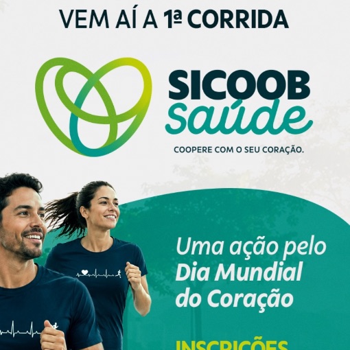 Event cover 1ª Corrida Sicoob Saúde