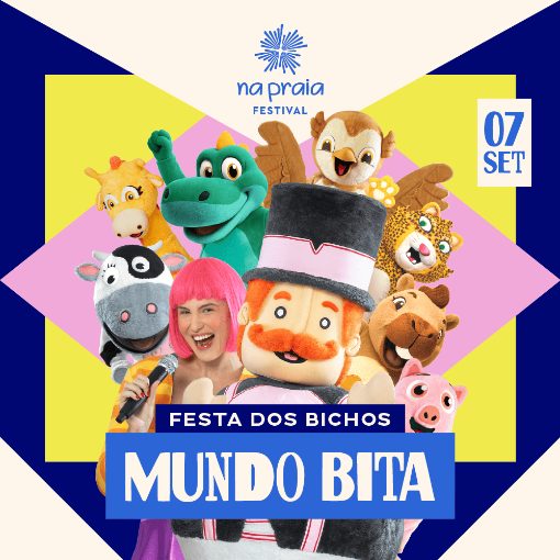 Event cover NA PRAIA - Mundo Bita