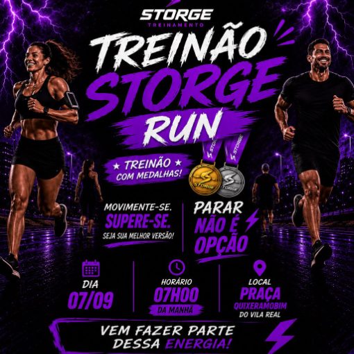 Event cover TREINÃO STORGE RUN