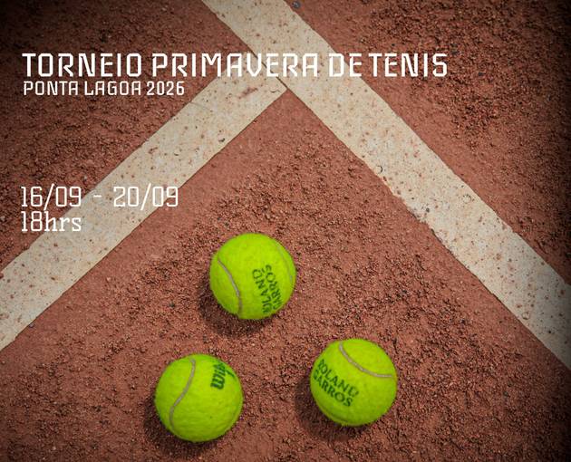 Event cover PONTA LAGOA - Torneio Primavera de Tênis - 16/09 a 20/09 @ruivo.fotografia
