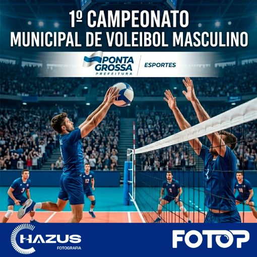 Event cover 1º CAMPEONATO MUNICIPAL DE VOLEIBOL MASCULINO (01/09/26 - ARENA MULTIUSO)