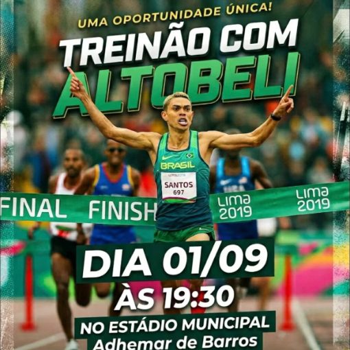 Naslovnica dogodka Treinão com Altobeli