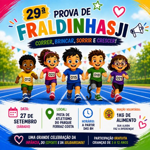 Event cover 29 Prova de Fraldinhas JI - 2026