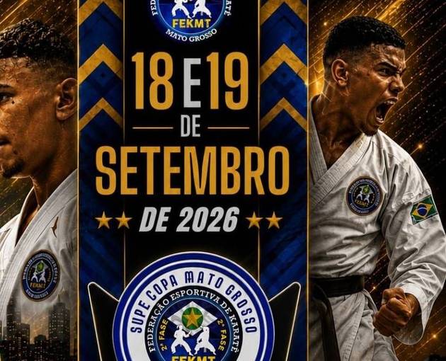 Event cover SUPER COPA MATO GROSSO DE KARATÊ E JIU JITSU 