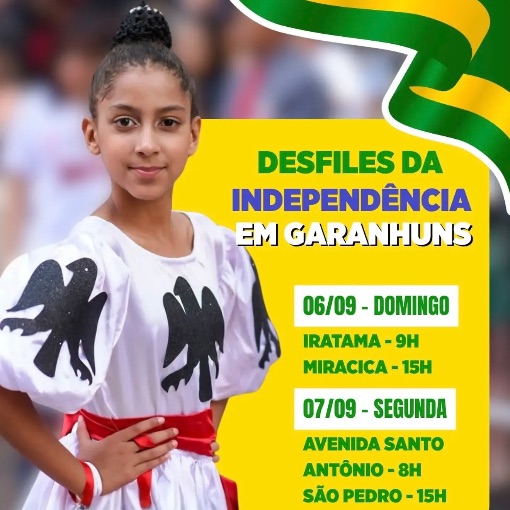 Event cover DESFILE CÍVICO GARANHUNS 