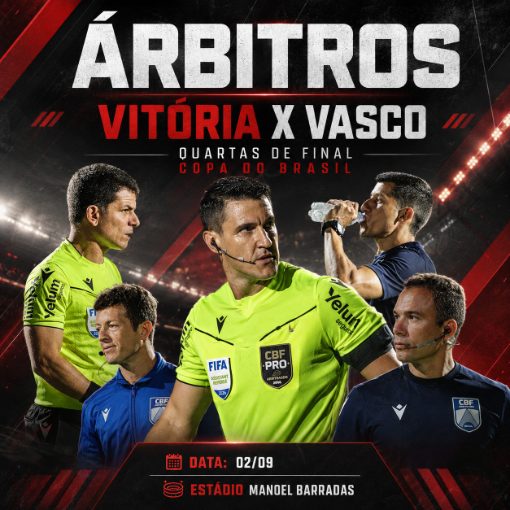 Event cover VITÓRIA X VASCO - ÁRBITROS