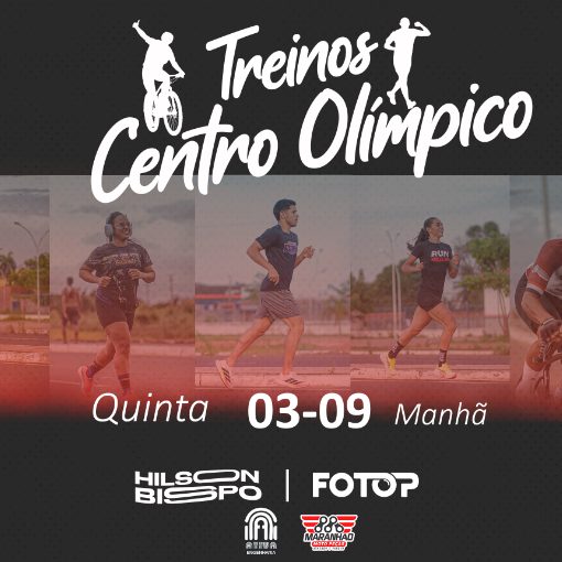 Event cover TREINOS CENTRO OLÍMPICO 03-09 MANHÃ