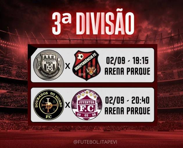 Event cover Campeonato Municipal de Itapevi - 3ª Divisão