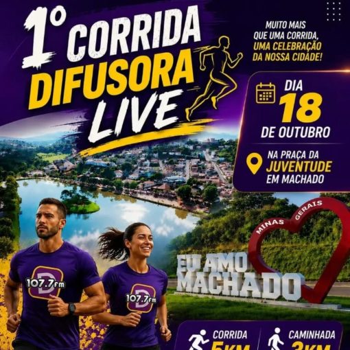 Event cover 1ª Corrida Difusora Live