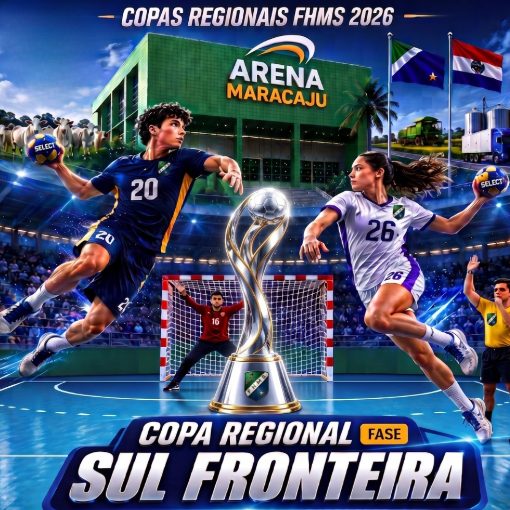Capa do evento Handebol - Copa Regional Sul Fronteira - Maracaju
