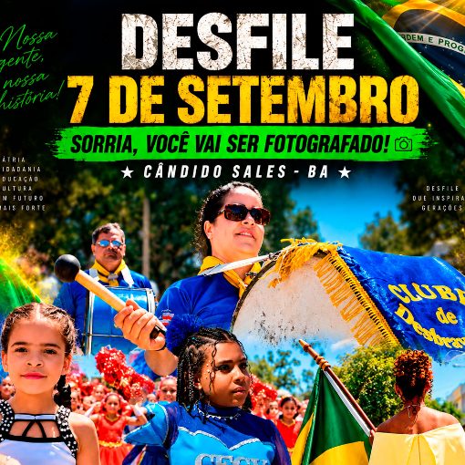 Event cover DESFILE 7 DE SETEMBRO 2026 - CÂNDIDO SALES