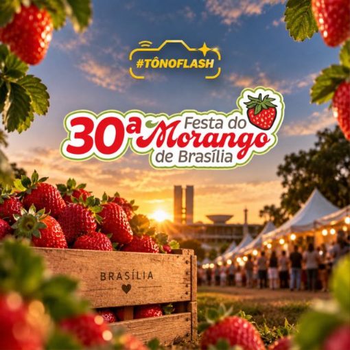 Event cover FESTA DO MORANGO - 05, 06 e 07 de Setembro