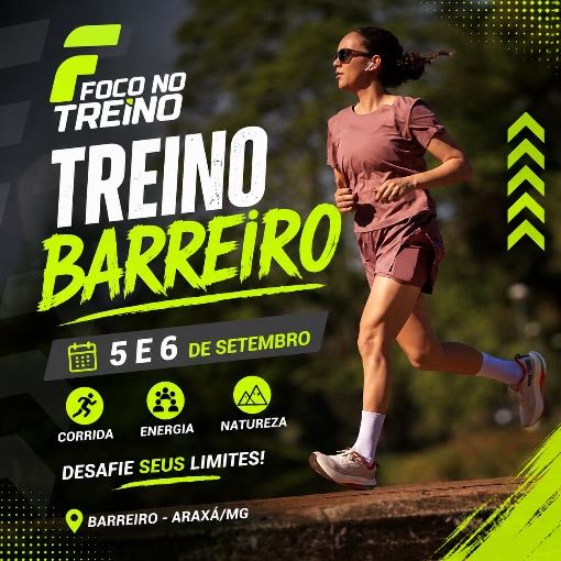 Naslovnica dogodka Treino Barreiro 5 e 6 de setembro