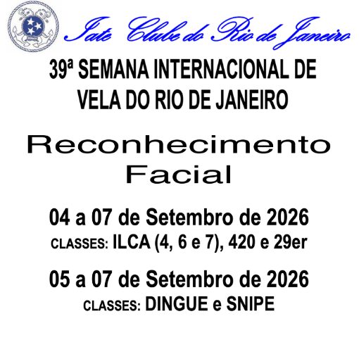 Event cover 39º Semana Internacional de Vela do Rio de Janeiro - Snipe e Dingue