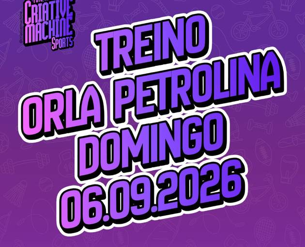 Event cover TREINO ORLA PETROLINA DOMINGO