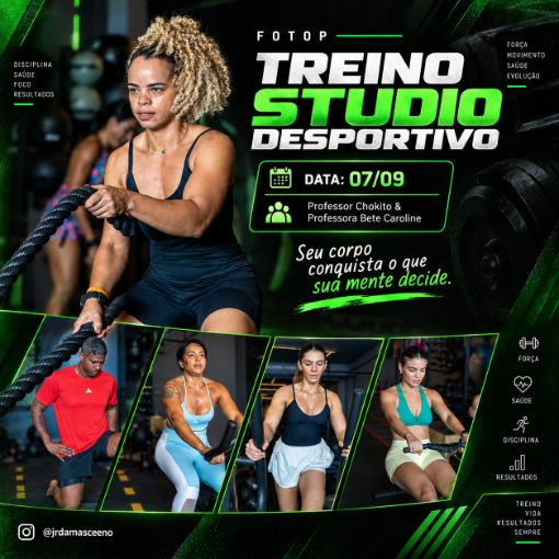 Event cover TREINO DA INDEPENDÊNCIA / STUDIO DE TREINAMENTO DESPORTIVO