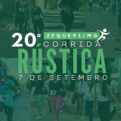 Event cover 20ª Corrida Rústica de Jequeri - MG