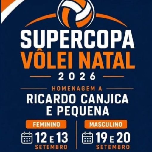 Event cover Supercopa Volei Natal 2026 - Etapa Feminina