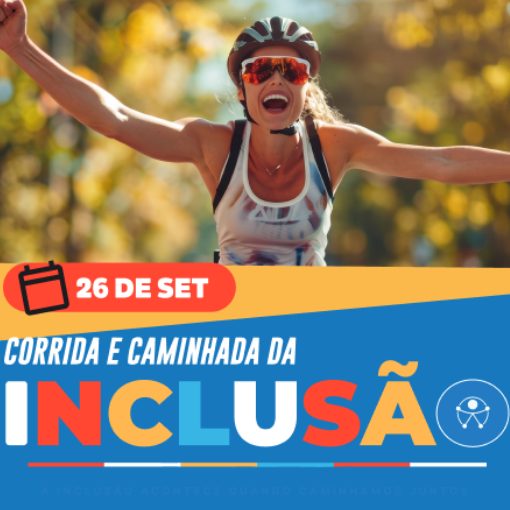 Event cover Corrida e Caminhada da Inclusão - Parque do Sabiá 