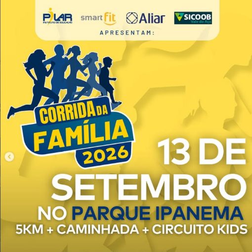 Naslovnica dogodka Corrida da Família Pilar 2026