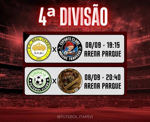 Event cover Campeonato Municipal de Itapevi - 4ª Divisão 