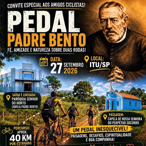 Naslovnica dogodka Pedal Padre Bento ITU 2026