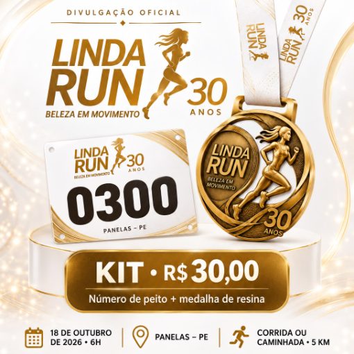 Event cover LINDA RUN - BELEZA EM MOVIMENTO