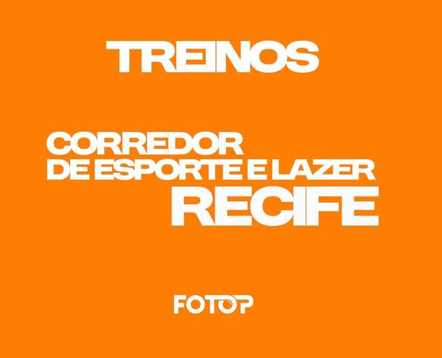 Event cover TREINOS RECIFE - CORREDOR DE ESPORTE 12/09