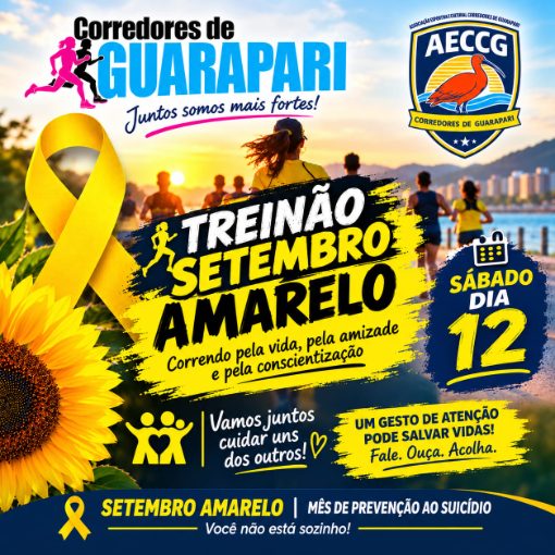 Event cover TREINÃO SETEMBRO AMARELO/ RICHARD