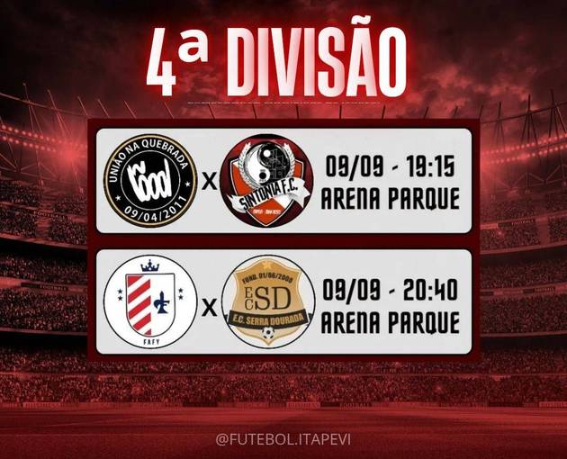 Event cover Campeonato Municipal de Itapevi - 4ª Divisão 