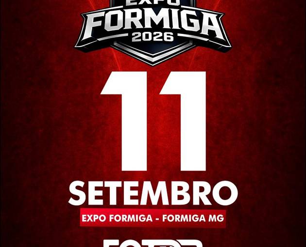 Capa do evento EXPO FORMIGA - Formiga MG - 11 de SETEMBRO