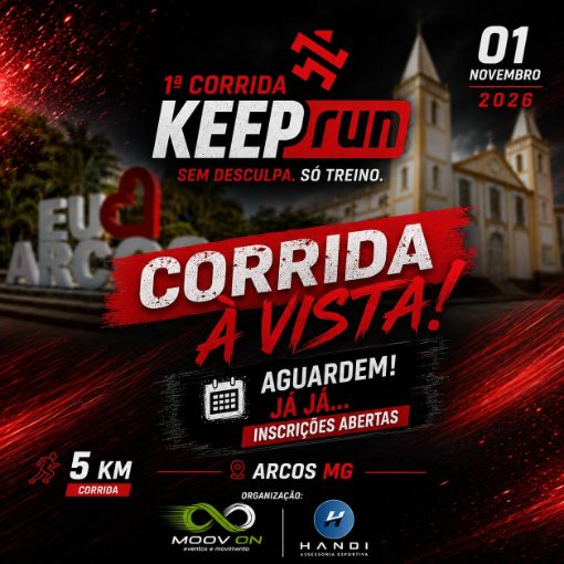 Event cover 1° CORRIDA KEEPRUN - ARCOS