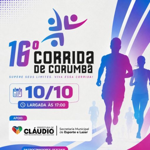 Event cover 16° CORRIDA DE CORUMBÁ - CLÁUDIO