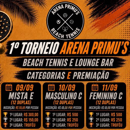Event cover I TORNEIO ARENA PRIMU'S