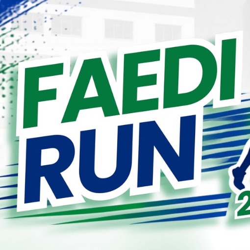 Event cover 1º FAEDI RUN 2026 - turma educação física 