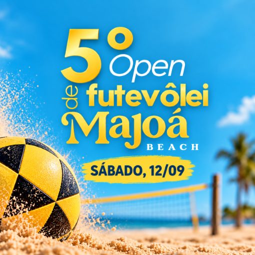 Event cover 5º OPEN DE FUTEVÔLEI - MAJOÁ BEACH (SÁBADO 12/09)