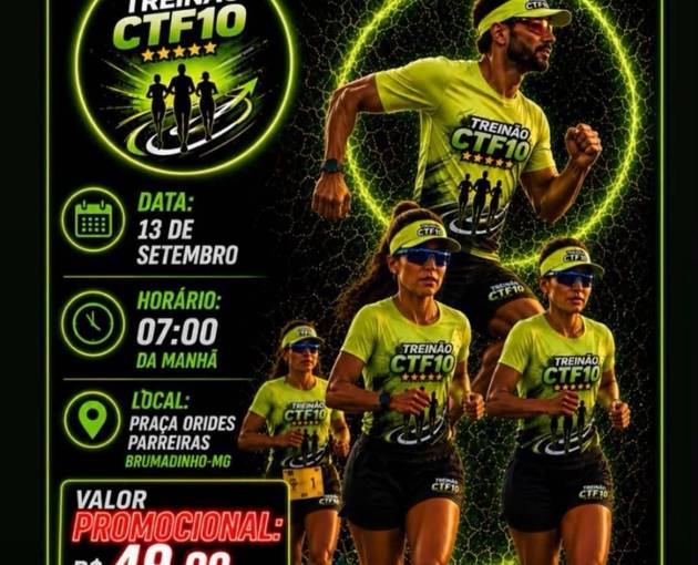 Event cover Treinão CTF10 - Brumadinho