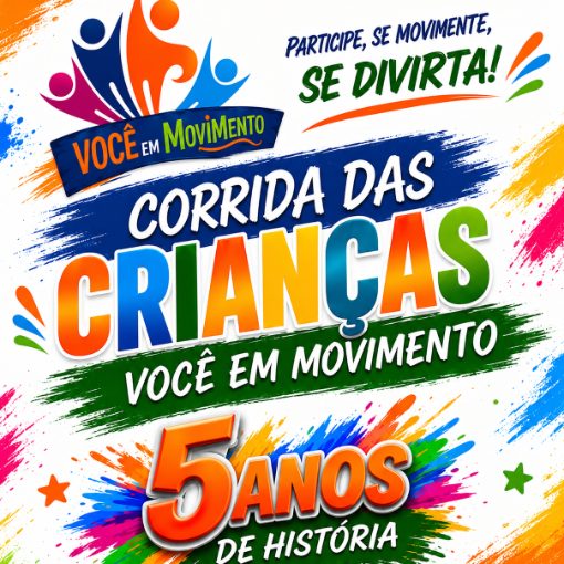 Event cover CORRIDA VOCÊ EM MOVIMENTO KIDS