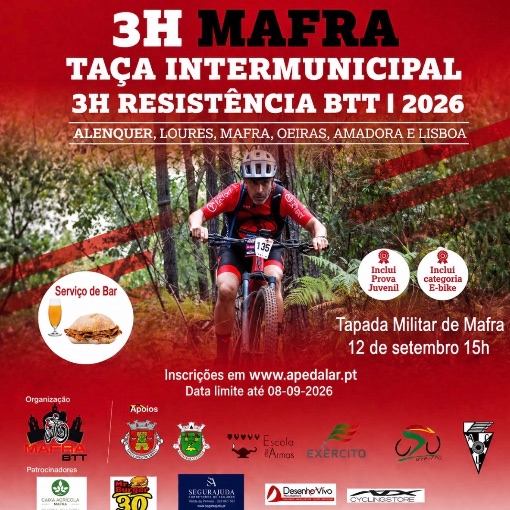 Event cover 3H Mafra Taça Inter-Municipal 3H Resistência BTT