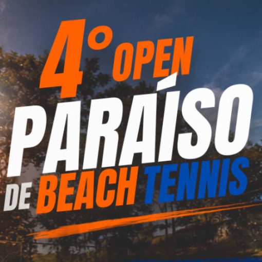 Event cover 4º Open Paraiso de Beach Tennis