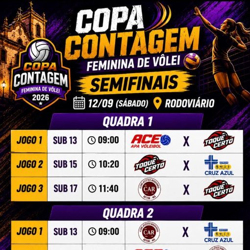 Event cover COPA CONTAGEM DE VOLEI - SEMIFINAIS