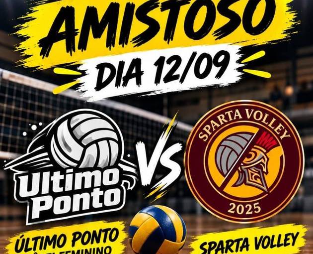 Event cover Amistoso de Vôlei - Último Ponto vs Sparta Vôlei