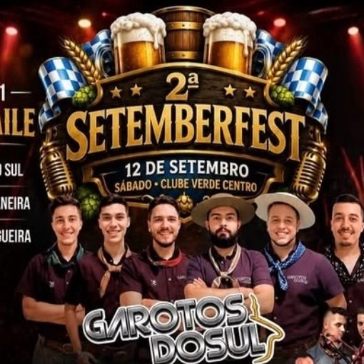 Event cover BAILE DE FORMATURA ACADEMIA DE DANÇAS GAÚCHAS CAMPEIROS DA TRADIÇÃO -2ª SETEMBER FEST (12/09/26)