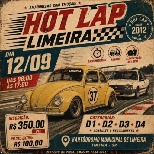 Event cover HOT LAP LIMEIRA 