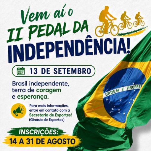 Event cover 2º Pedal da Independência - São Gabriel da Palha