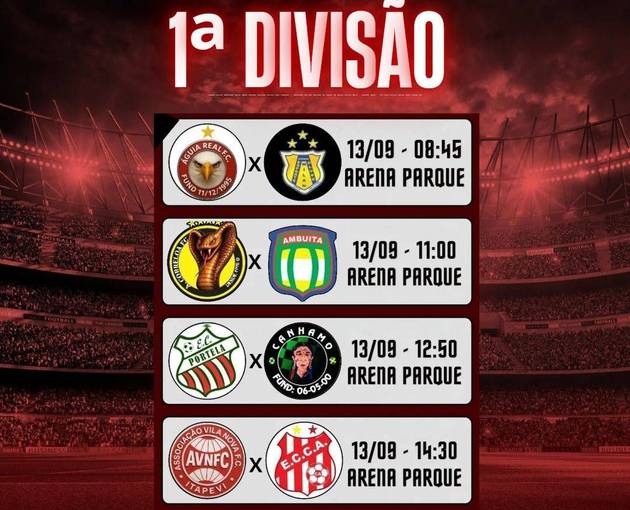 Event cover Campeonato Municipal de Itapevi - 1ª Divisão 