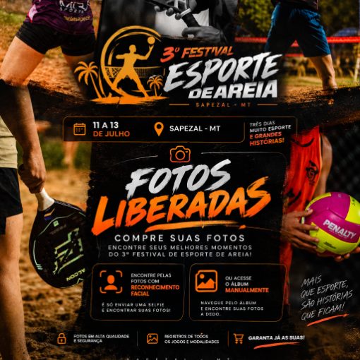 Event cover 3º FESTIVAL ESPORTE DE AREIA 2026